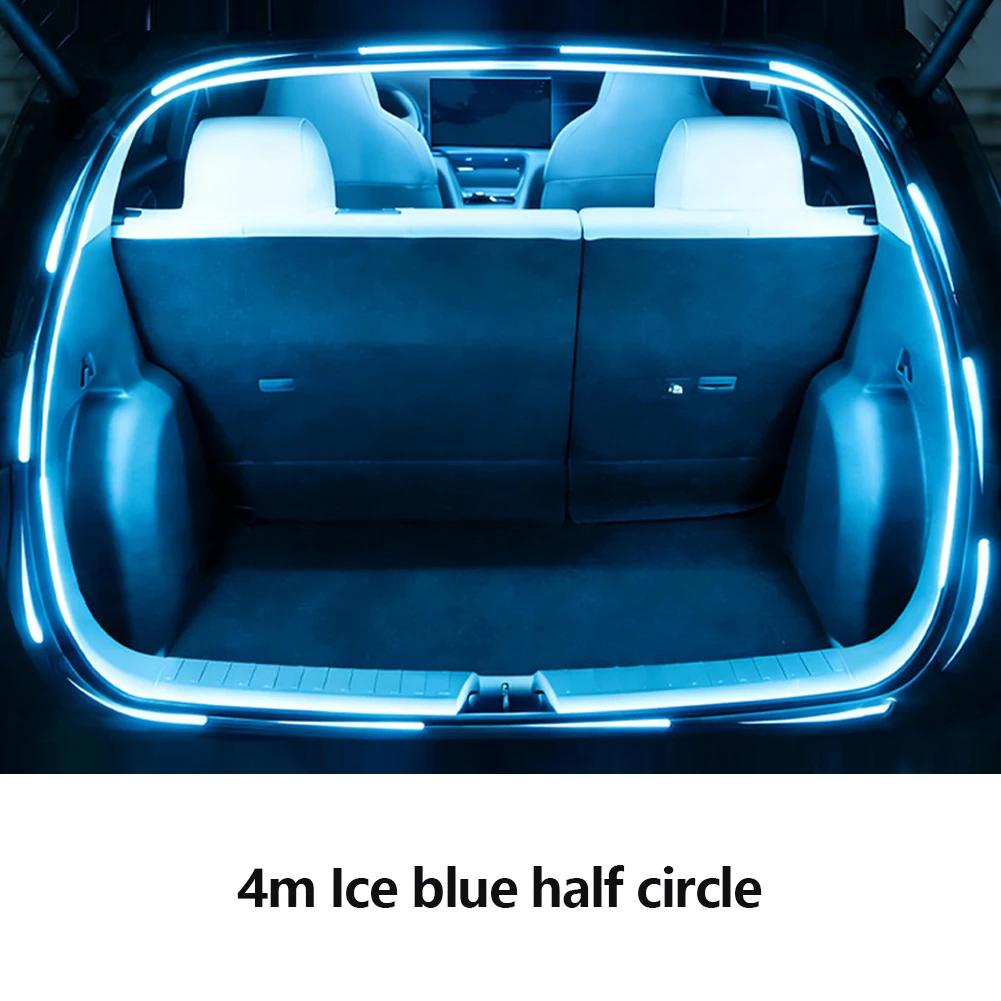 Car Trunk Led Light Strip Waterproof Flexible Ambient Light Strip Automatic on/Off Hidden Installation Universal for Suv/Mpv