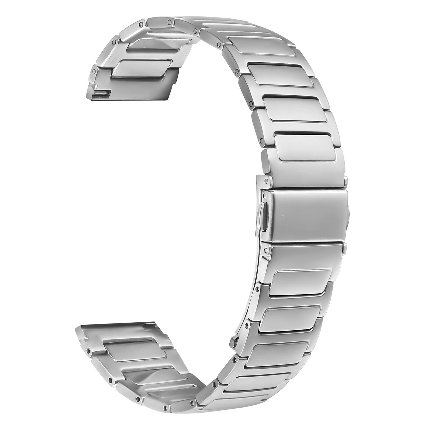 

For Honor Watch Magic Watch Band Silver Stainless Steel Metal Watch Strap As shown A