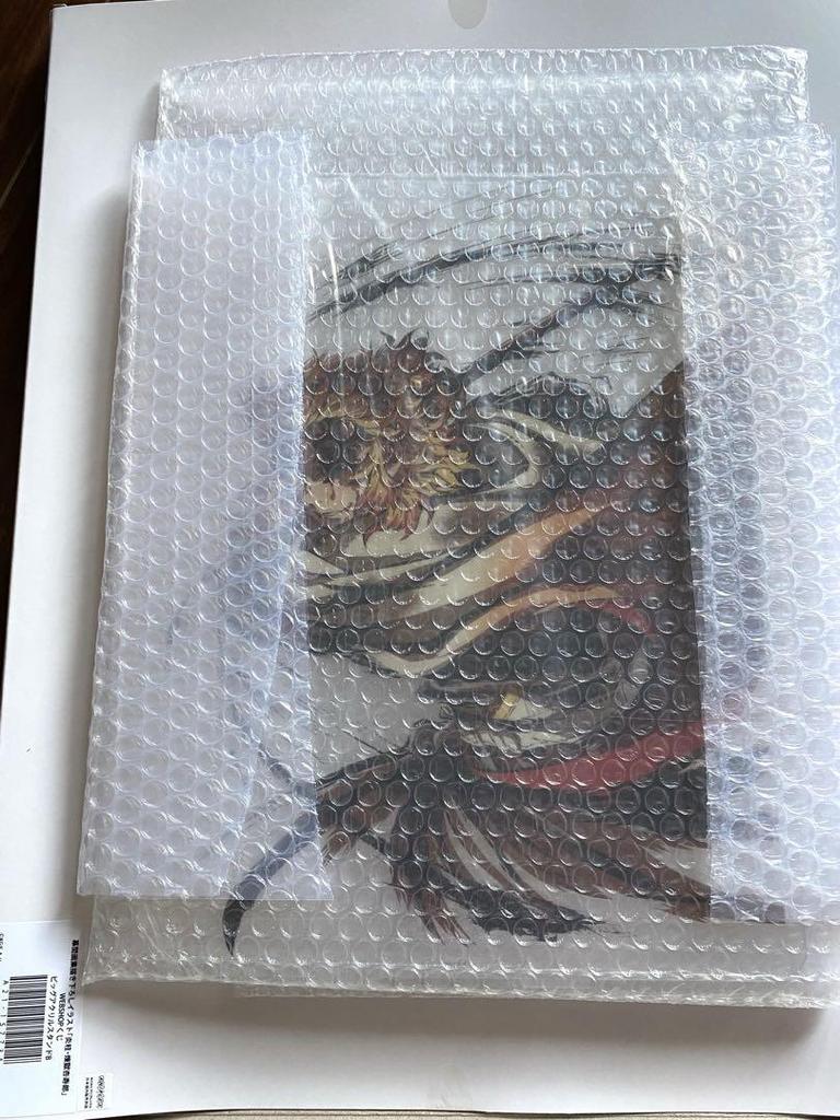 [USED] Demon Slayer Webshop Lottery Flame Pillar Rengoku Kyojuro A Prize Big Acrylic Stand B