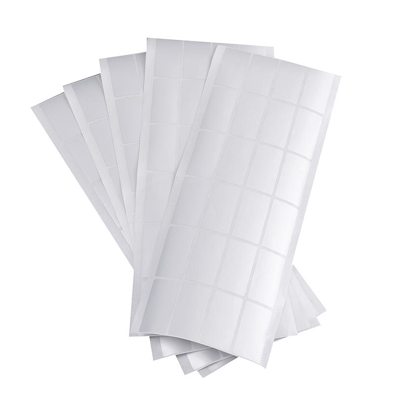 100Pc Blank Security Seal Tamper Proof Warranty Void Label Stickers Matte Silver