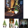 Lighted Christmas Gnomes Resin Ornament With Sculpted Design For Festive Display