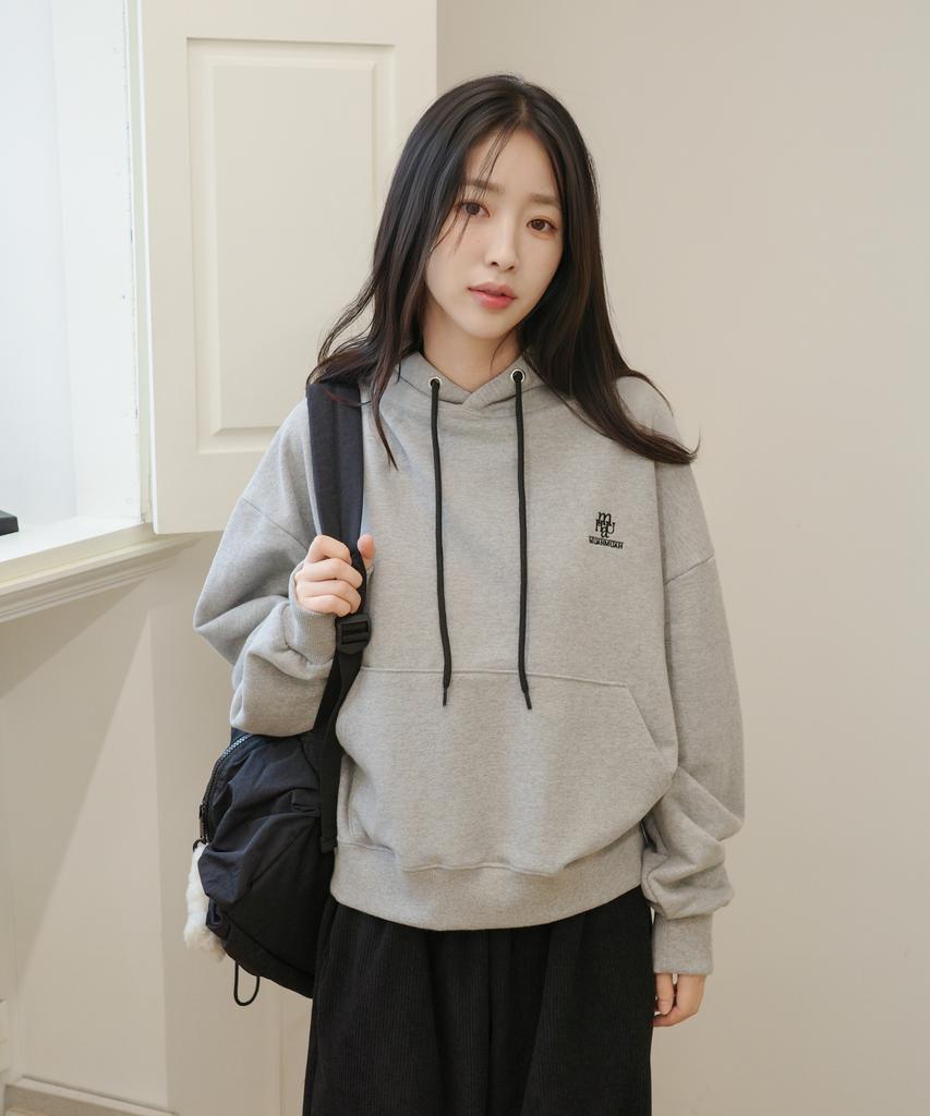 [Terry/Fleece] Stitch Combo Hoodie [6 Colors]