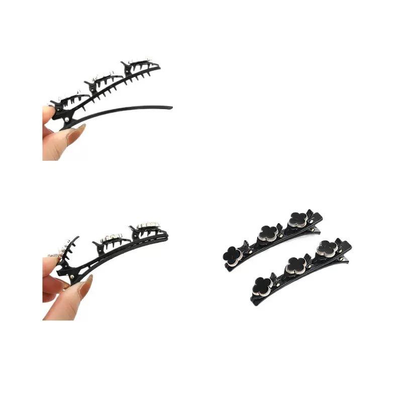 Artefakt edycji włosów, spinka do grzywki, organizer włosów z boku, spinka do włosów