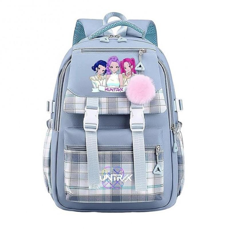 Stylish Anime Kpop Inspired Large Capacity Backpack Women Students Travel Campus Daily Use