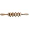 Skin-friendly Fascia Massager Anti-slip Handle Wood Grooved Gear Multifunctional Smooth Roller Massager for Home
