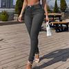 Skinny Pants Super Soft Breathable Eye-catching Women Slim Elasticity Skinny Casual Denim Pants Birthday Gift