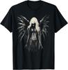 Goth Fairy Witch Angel Fallen Occult Dark Art Alt Aesthetic T-Shirt