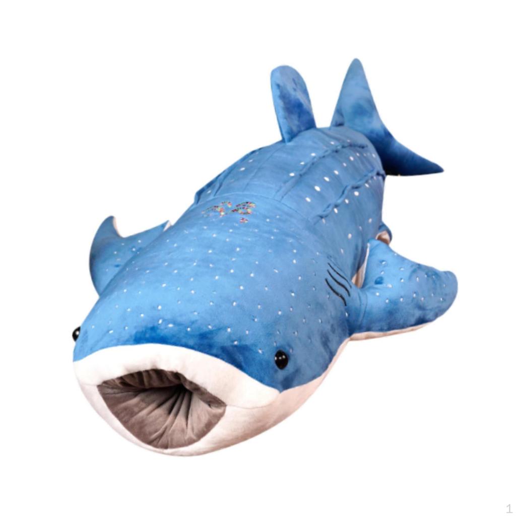 Giant Plush Shark Toy for Kids, Soft Animal Gift Home