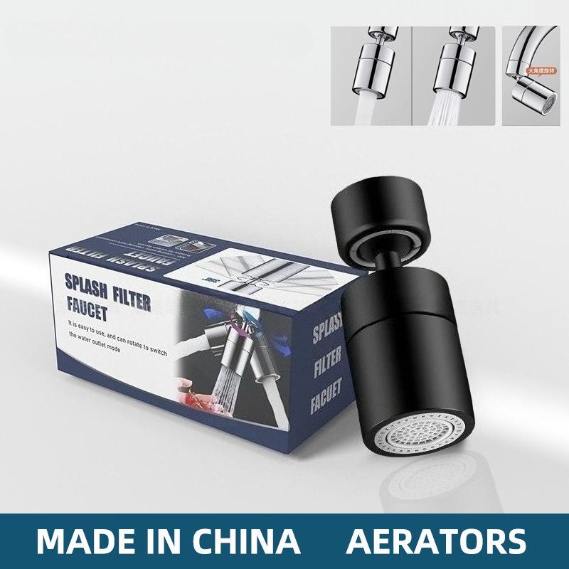 Alloy Swivel Faucet Extender Sink 2 Mode Splash Water Filter Extension For Kitchen Bathroom Wash Hand/Hair/Face