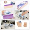 Wire With Scale Soap Cutter And Mold Making Kit Including 42 Oz Silicone Molds And 25 Paper Packaging Bags DIY Gift Craft