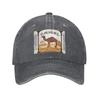 Unisex baseballové čepice Vintage velbloudí cigaretová krabička Džínová látka Letní sportovní baseballové kšiltovky Hip Hop čepice Casquette