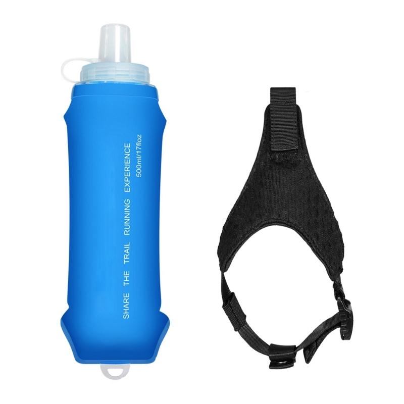 Light Weight Sport Water bottles Carrying Bands Wristband 500ml Outdoor Sports Water Bag for Running Cycling Enduring