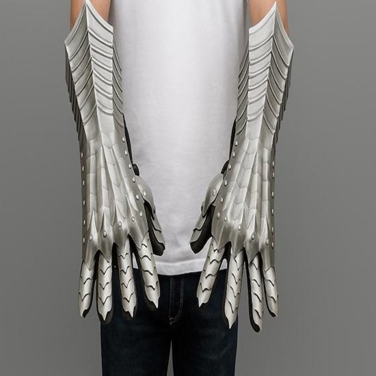 Medieval Nazgul Gloves Set  Pair Of Gothic Gauntlet Gloves  Halloween Costume  Role Play  Cosplay Costume Gauntlets
