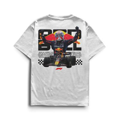 Red Bull Verstappen F1 Print T-shirt Men Women Cotton Oversized Streetwear Harajuku Short Sleeve High Quality Female Male Clothing