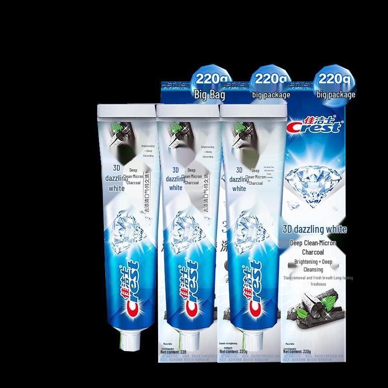 

Crest 3D White Micro-Charcoal Toothpaste