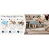 Dog Grooming Hammock Foldable Pet Paw Bathing Wash Hammock Stand for Dogs and Cats, Mesh Bath Support for Nail Trimming, Bathing