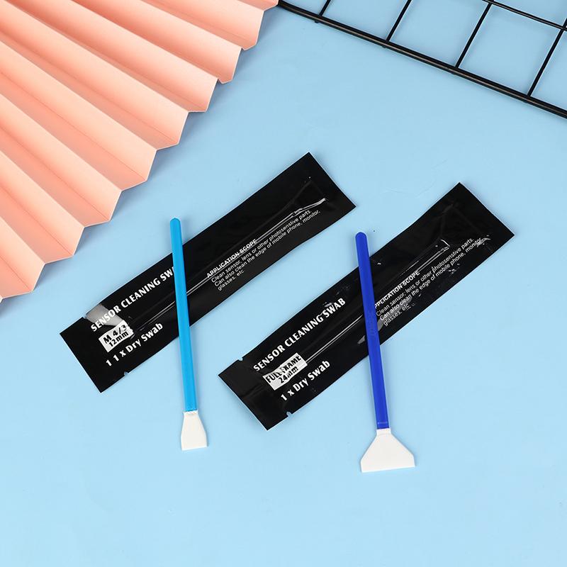 5Pcs Dry 12Mm/24Mm Camera Sensor Cleaning Swabs Kit Digital Camera Lens Cleaner Swab For Nikon Camera