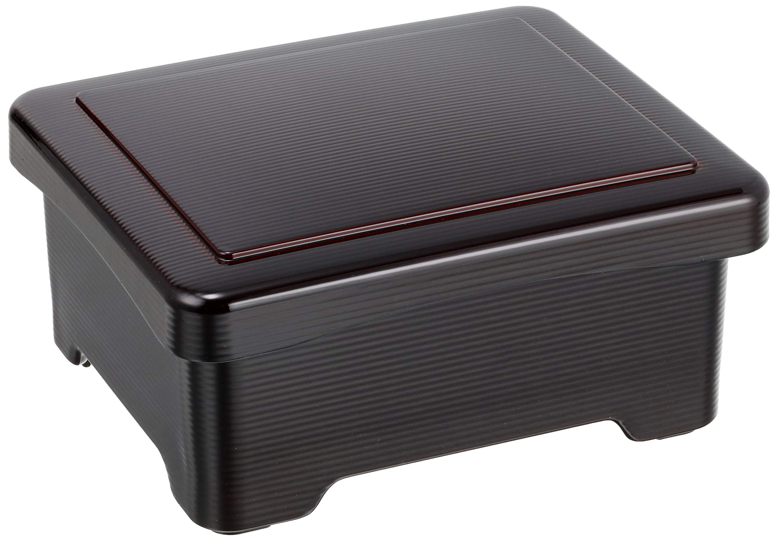 

Wakaizumi Lacquerware Eel Elephant Leg and Rice Red Lacquer One Bowl, Thousand-Lined Bowl, Interior, Tier, 1-571-2 красный