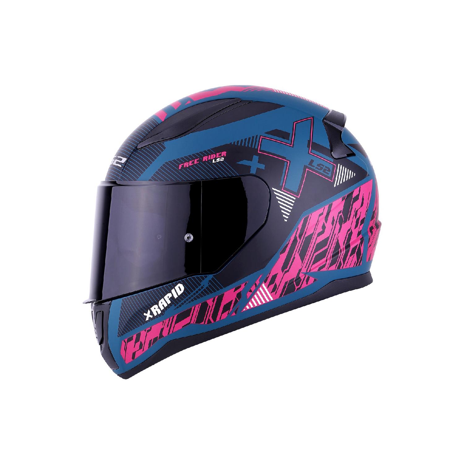 

Rapid Xtreet Matte Blue-purple Helmet