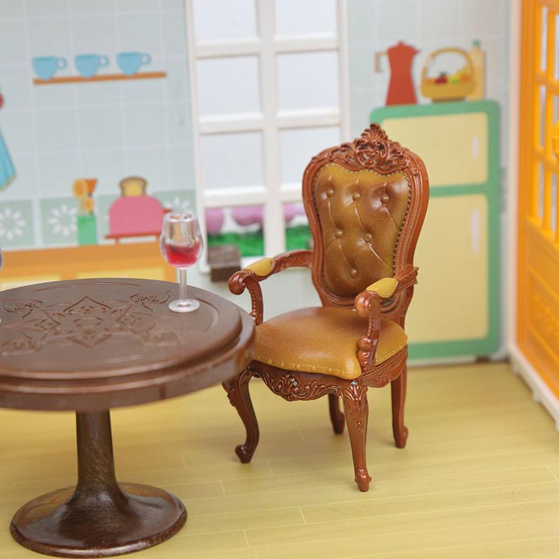 Puppenhaus Miniaturen Möbel Stühle Vintage Accessoires Spielzeugmöbel Ornament