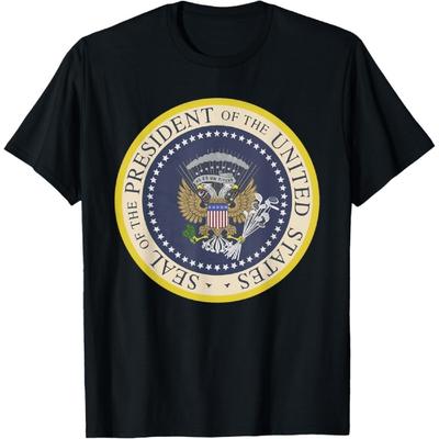 T-Shirt mit gefälschtem Präsidentensiegel des Präsidenten der Vereinigten Staaten