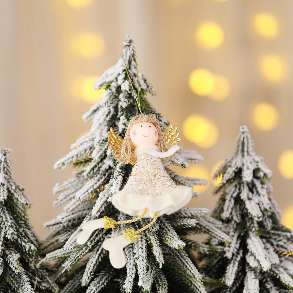 Weihnachtsdeko Love and Peace Love Schutzengel Christbaumschmuck Anhänger