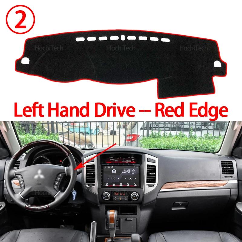 Anti-Slip Dashboard Cover Protective Pad Car Sunshade Carpet for Mitsubishi Pajero Shogun Montero 2006-2020 V80 V87 V93 V97
