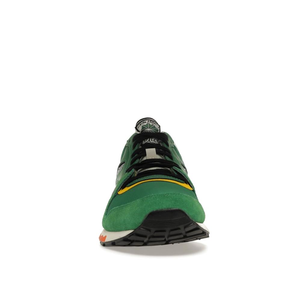 Keith Haring x Reebok GL 6000 Dog and Human Heel Print Unisex Sneakers Green Glen-Green Chalk GZ1460