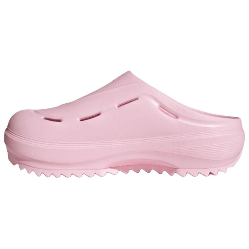 Adidas Ozwave Clog Casual Comfortable Versatile Non-Slip Closed-Toe Slippers Unisex Footwear Pink JR6756