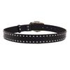 Waist Belt Engraved Buckle for Cowboy Cowgirl with Longhorn Vintage Belt Hot Girl WaistChain Studded Sexy Oversize Belt