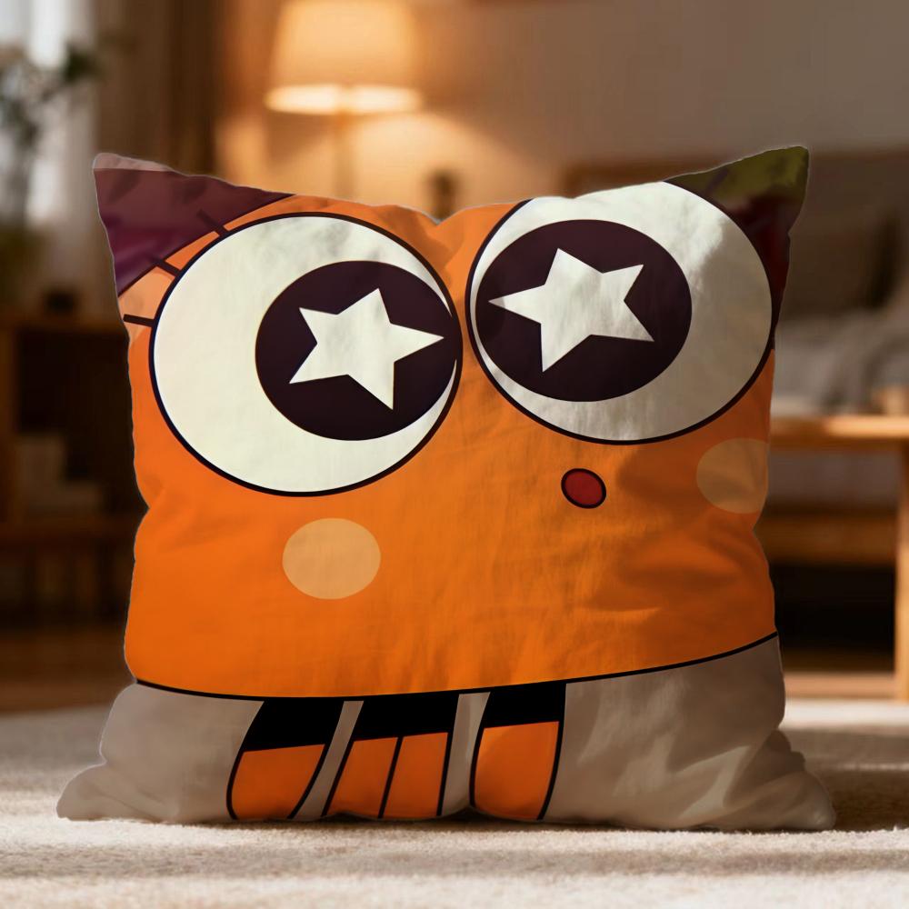 Federa Cuscino Calda T-TThe Amazing World Of Gumball Morbida Lavabile per Divano Letto Viaggio Ufficio