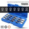 20-Piece Hex Socket Screwdriver Set with Extended Bits and Hex Wrench