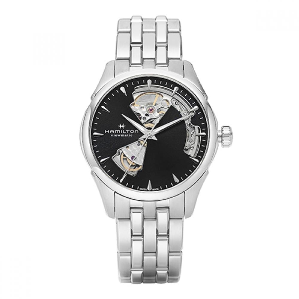 Hamilton H32215130 JazzmaSter Open Heart Women S Metal Watch