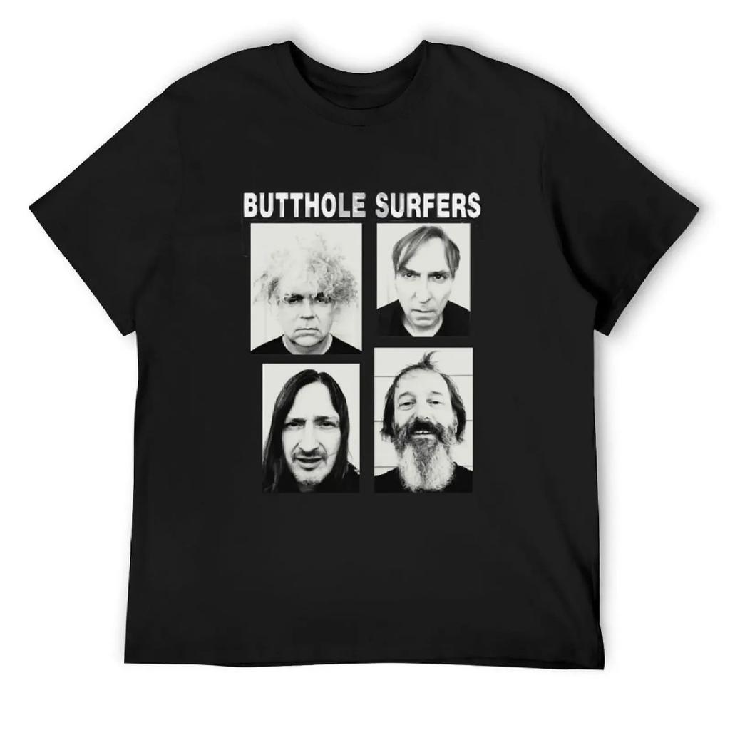 butthole surfers T-Shirt Louboutins blue archive oversizeds tee shirts for men