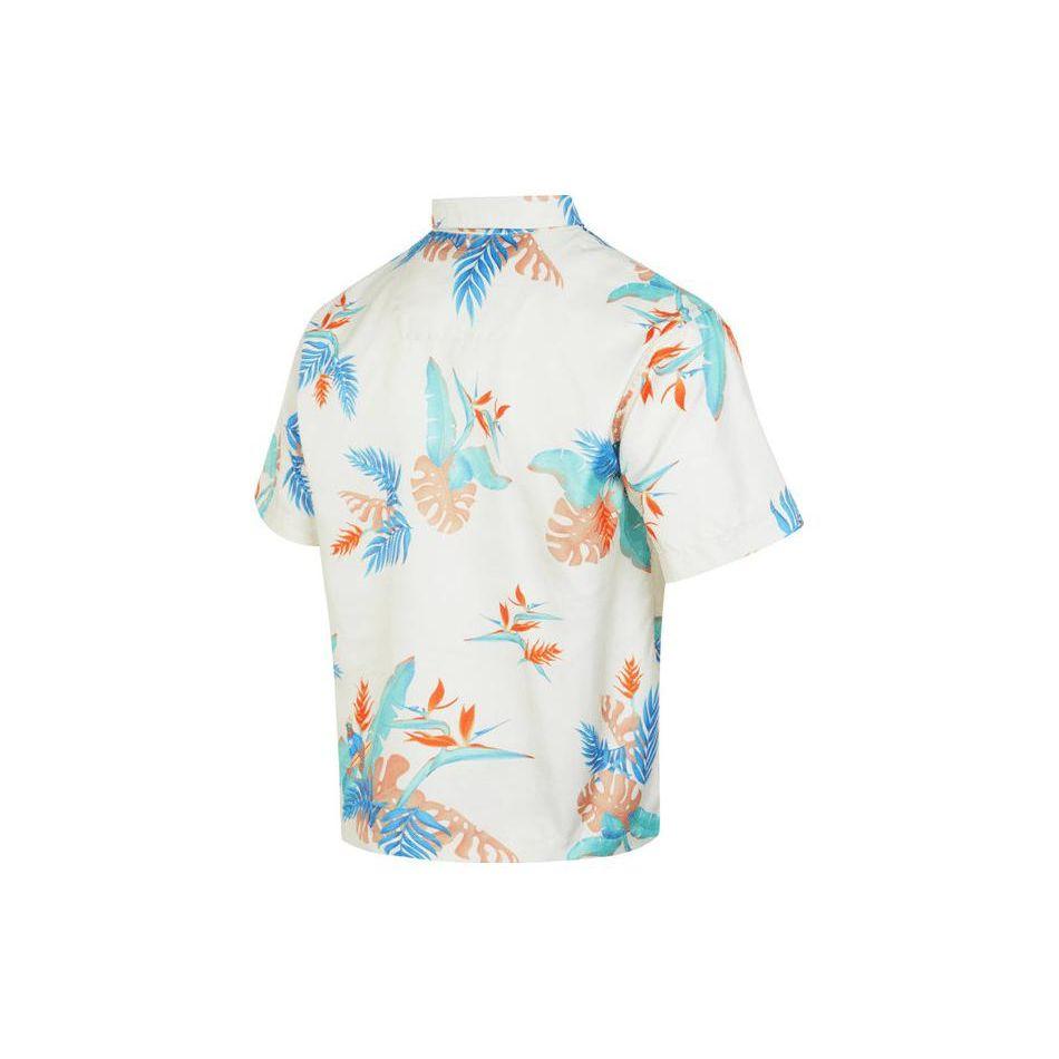 Nike Embroidered Logo Floral Print Breathable Polo Shirt Men Tops FQ0348-110