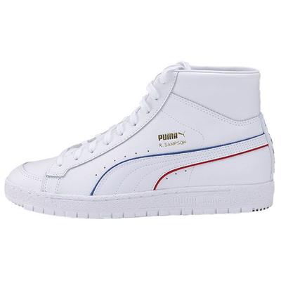 Ralph Sampson 70 Mid Indianapolis Men Sneakers White American Sapphire 374964-01