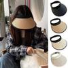 Summer Lightweight Sun Hat, Foldable Straw Hat with Hollow Top And Rear Headband, UPF50+ UV Protection Hat for Travel Beach