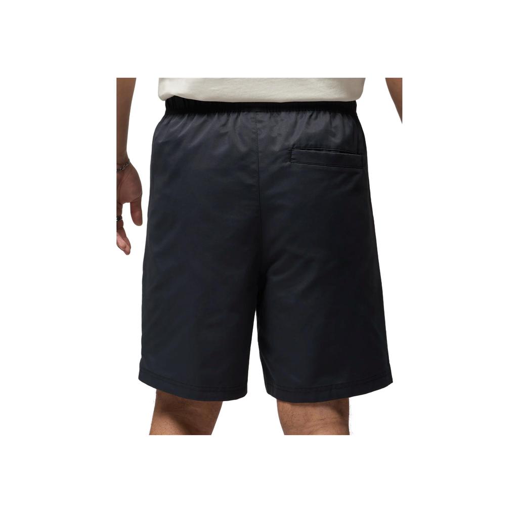 Jordan Einfarbig Genäht Gewebt Kordelzug Atmungsaktiv Freizeitshorts Herren Unterteile Schwarz FN4550-010
