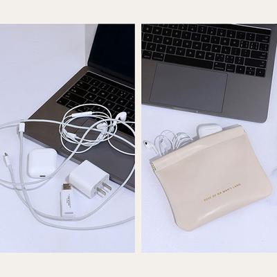 Portamonete Portatile Autochiudente Assorbente Igienico Varie Cosmetico Mini Borsa Portaoggetti Minimalista Pochette per Rossetto