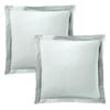 "Premium" Pillowcase All Sizes - Premium Mint - 63 X 63 Cm Flat Quilted Frill