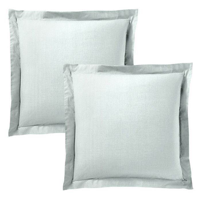 "Premium" Pillowcase All Sizes - Premium Mint - 63 X 63 Cm Flat Quilted Frill