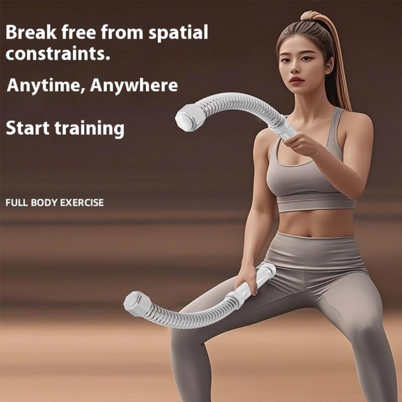 Space Saving Exercise Rope for Indoor Strength Training Arm Core Muscle Workout Homes Fitness Equipment