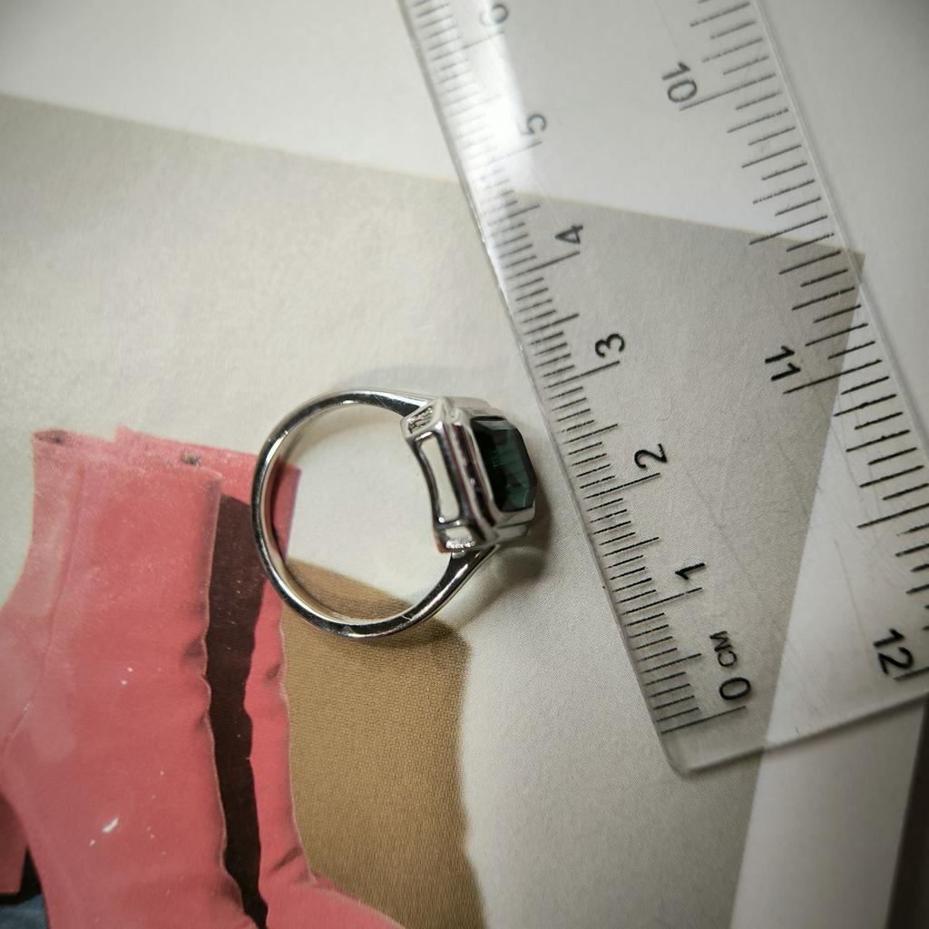 Silver Ring with London Blue Topaz 3ct, Item Weight 4.29 Gr (2178187)