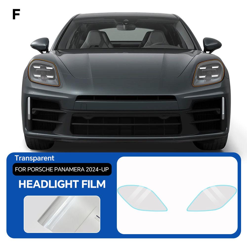 PPF for Porsche Panamera Base 2024-UP Headlight Rearview Film Car Paint Protection Film PPF Pre-cut Transparent Anti-scratch