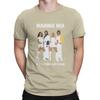 Fashion Mamma Mia Music T-Shirts for Men Round Neck 100% Cotton T Shirt A-ABBA Band Short Sleeve Tee Shirt Birthday Present