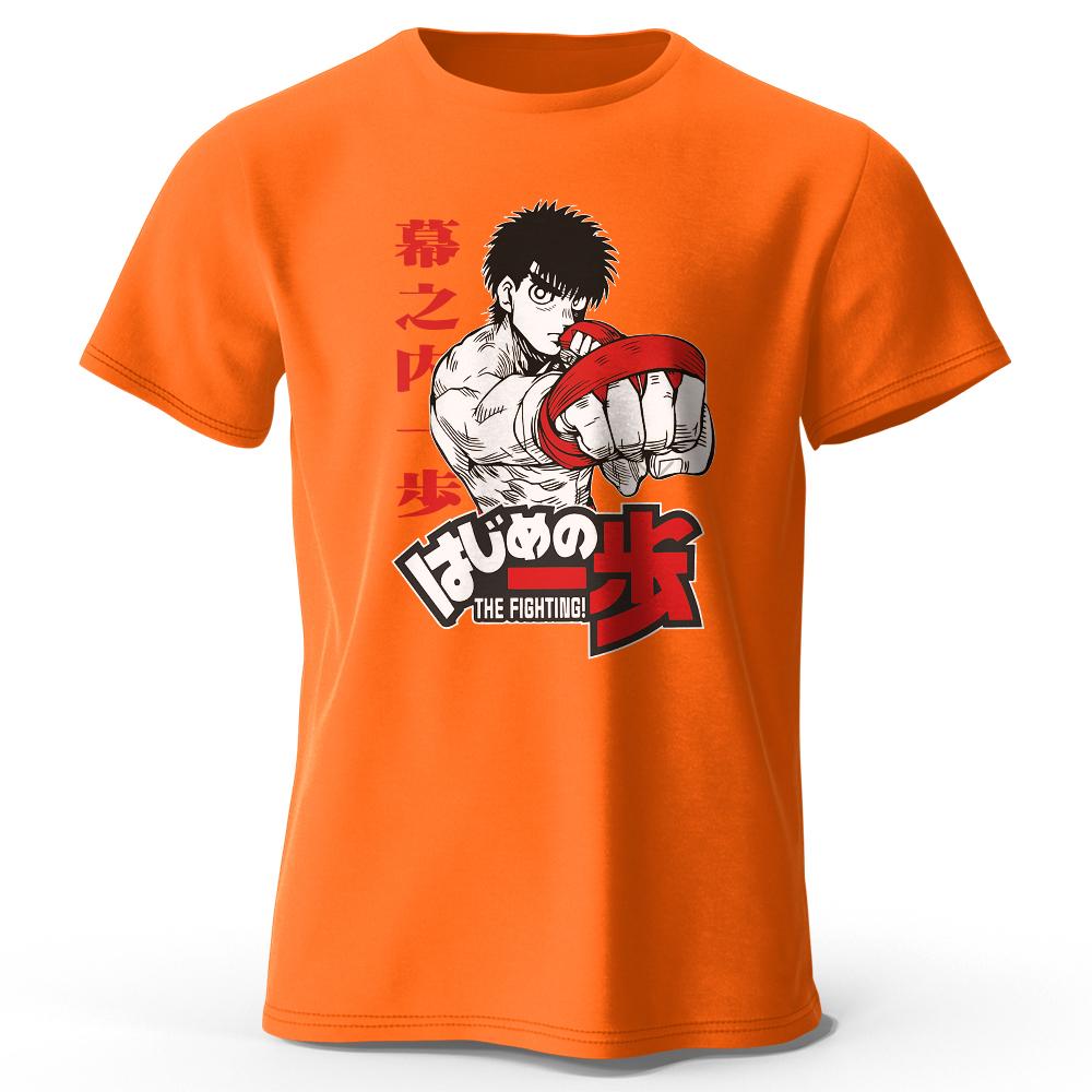 

Men s New Summer T Shirt Japanese Cartoon Boxing Gym Print Anime Graphic Tees for Men Women Tops 4XL