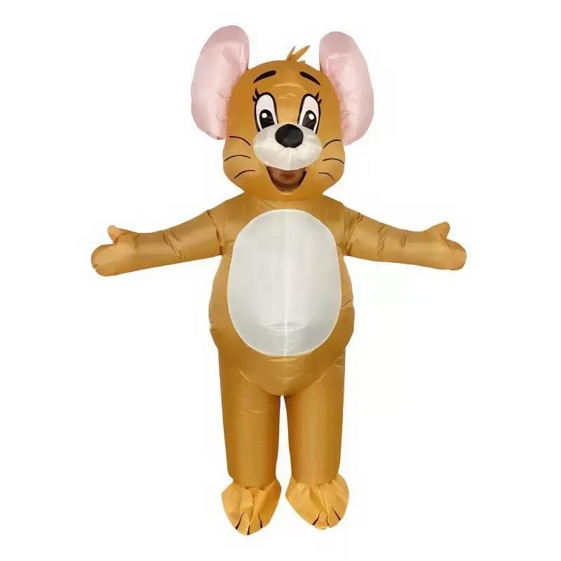 Costume Gonflable Dinosaure Alien Halloween Très Vendu - Tenue Poupée Drôle Créative pour Spectacles et Maquillage