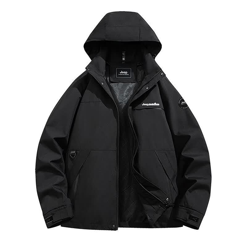 JEEP Unisex Single-Layer Outdoor Hooded Jacket P53S776570 2XL