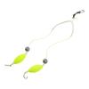 Attractive Silver Finish Double-Hook Rig Fishing Hooks Metal Fishing Hooks
