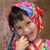 Northeast Ethnic Floral Triangle Headscarf for Performances